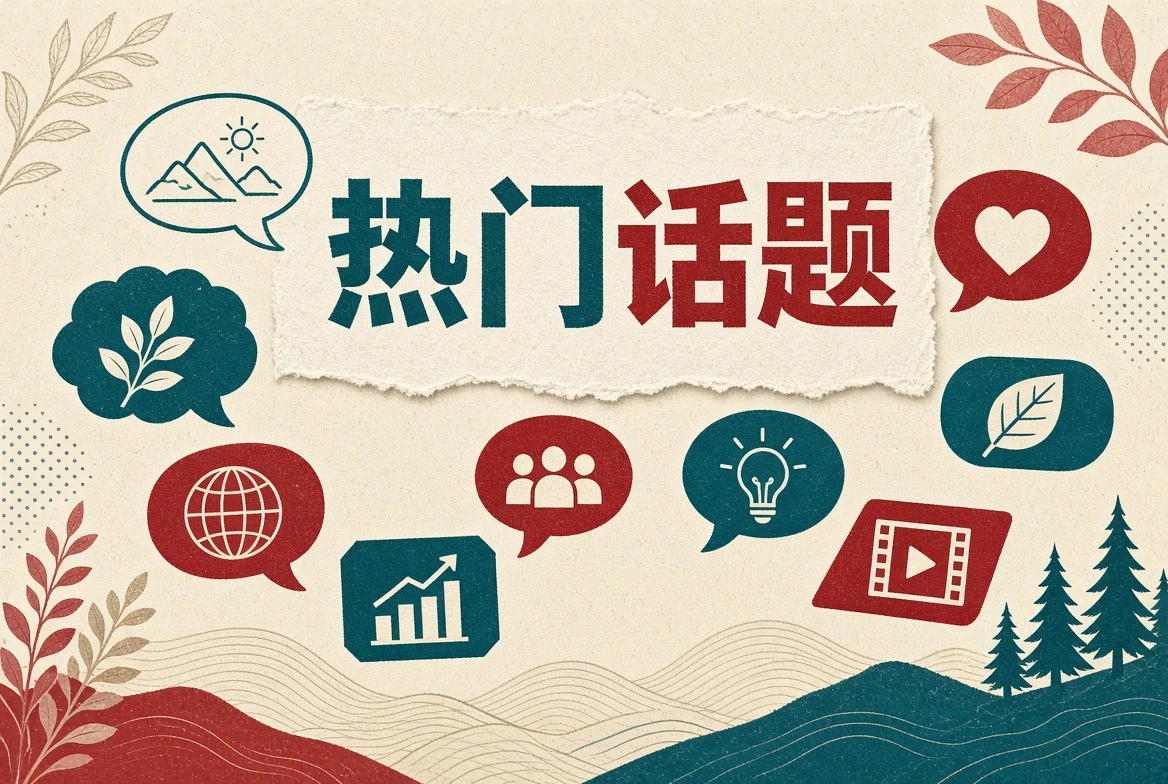 公共娱乐话题与讨论方向封面